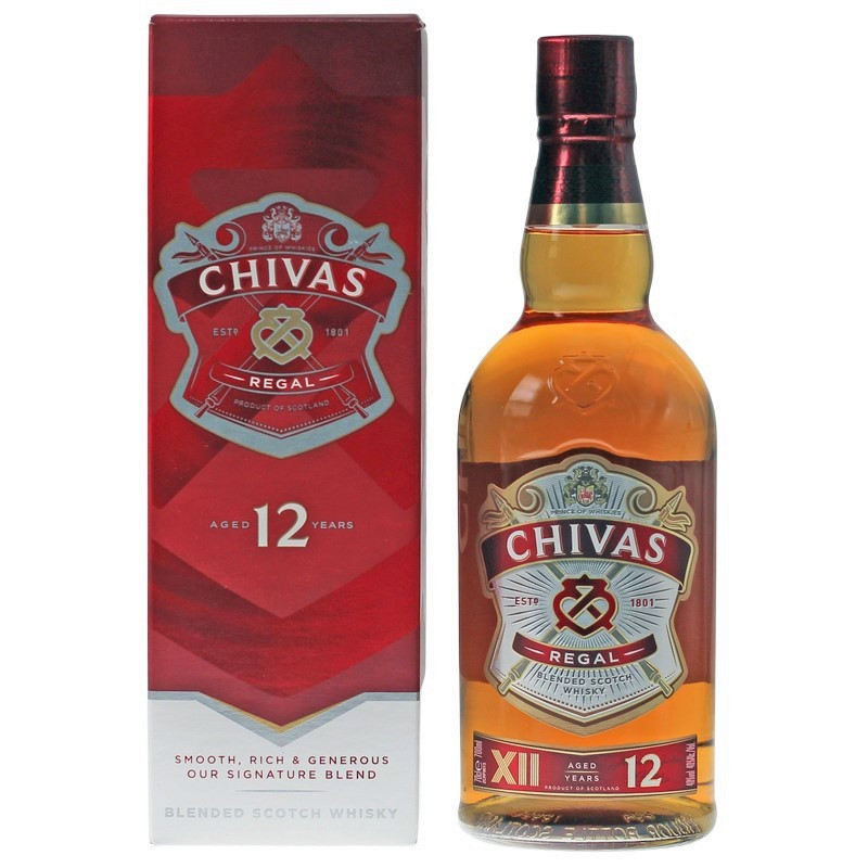 Chivas Regal 12 Years 0,7 L 40% vol Chivas Regal 12 Years 0,7 L 40% vol