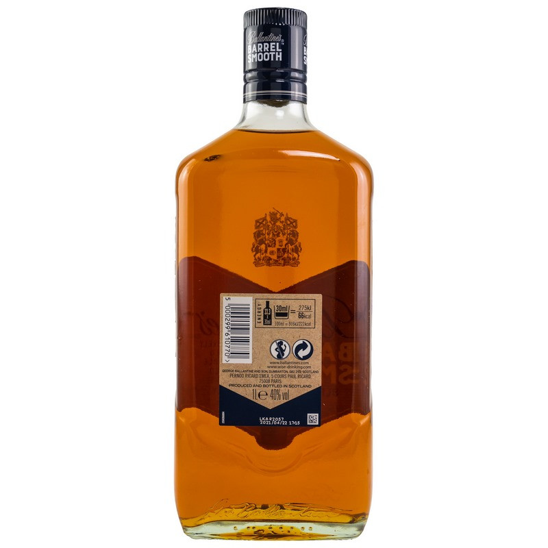 Ballantines Barrel Smooth 1 L 40% vol