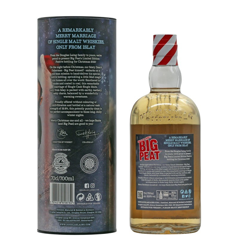 Big Peat Christmas Edition 2021 0,7 L 52,8% vol Big Peat Christmas Edition 2021 0,7 L 52,8% vol