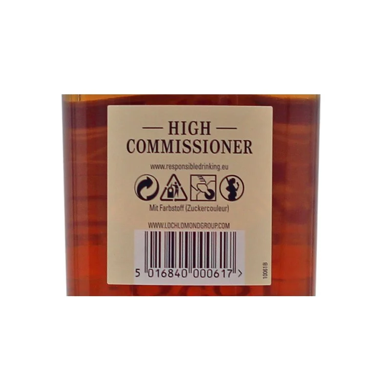 High Commissioner Blended Scotch Whisky 1 L 40% vol High Commissioner Blended Scotch Whisky 1 L 40% vol