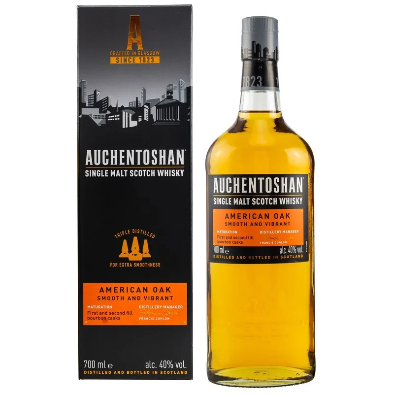 Auchentoshan American Oak 0,7 L 40%vol Auchentoshan American Oak 0,7 L 40%vol