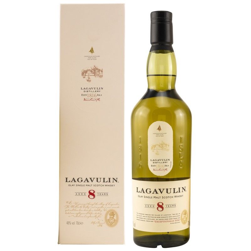 Lagavulin Whisky 8 Jahre 0,7 L 48% vol