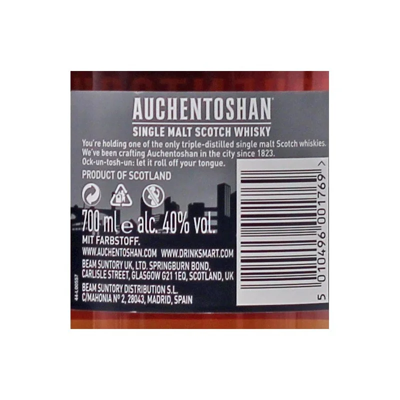 Auchentoshan 12 Years 0,7 L 40%vol Auchentoshan 12 Years 0,7 L 40%vol