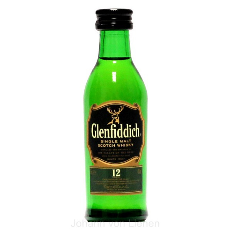 Glenfiddich 12 Jahre 0,05 L 40%vol Glenfiddich 12 Jahre 0,05 L 40%vol