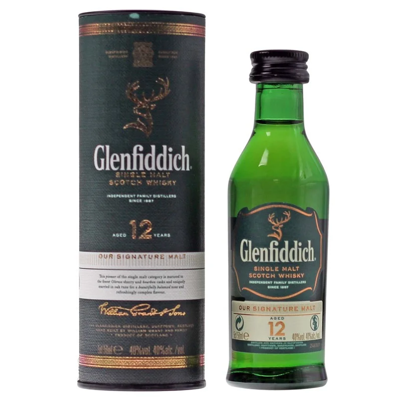 Glenfiddich 12 Jahre 0,05 L 40%vol Glenfiddich 12 Jahre 0,05 L 40%vol