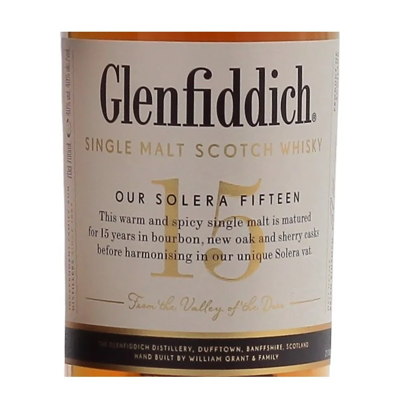 Glenfiddich 15 Years 0,7 L 40%vol Glenfiddich 15 Years 0,7 L 40%vol