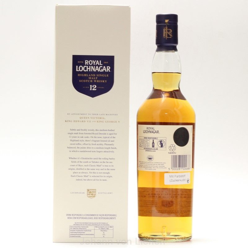 Royal Lochnagar 12 Jahre 0,7 Ltr. 40% Royal Lochnagar 12 Jahre 0,7 Ltr. 40%