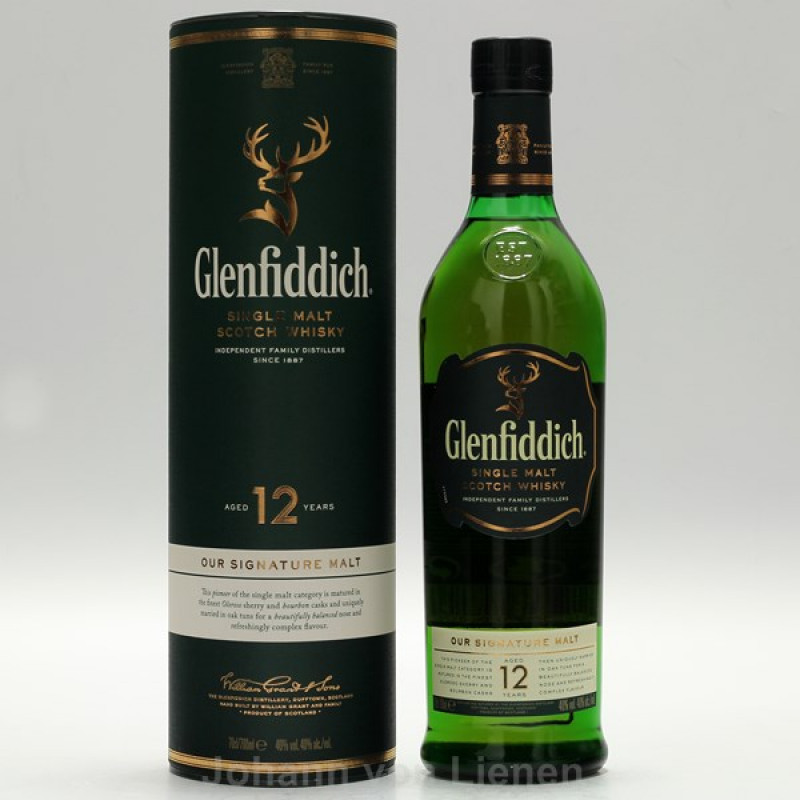 Glenfiddich 12 Jahre 0,7 L 40%vol Glenfiddich 12 Jahre 0,7 L 40%vol