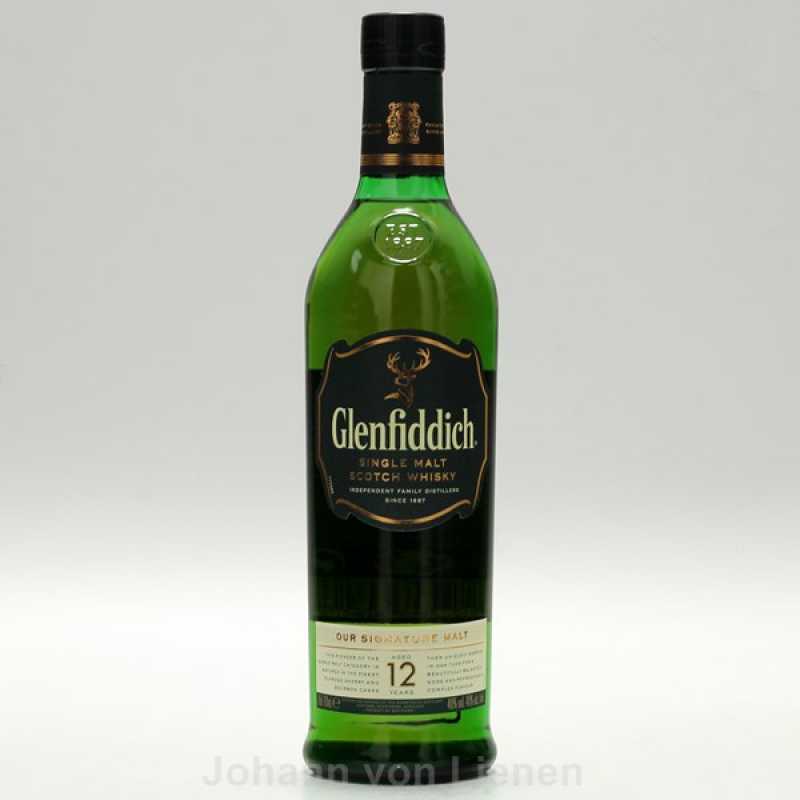 Glenfiddich 12 Jahre 0,7 L 40%vol Glenfiddich 12 Jahre 0,7 L 40%vol