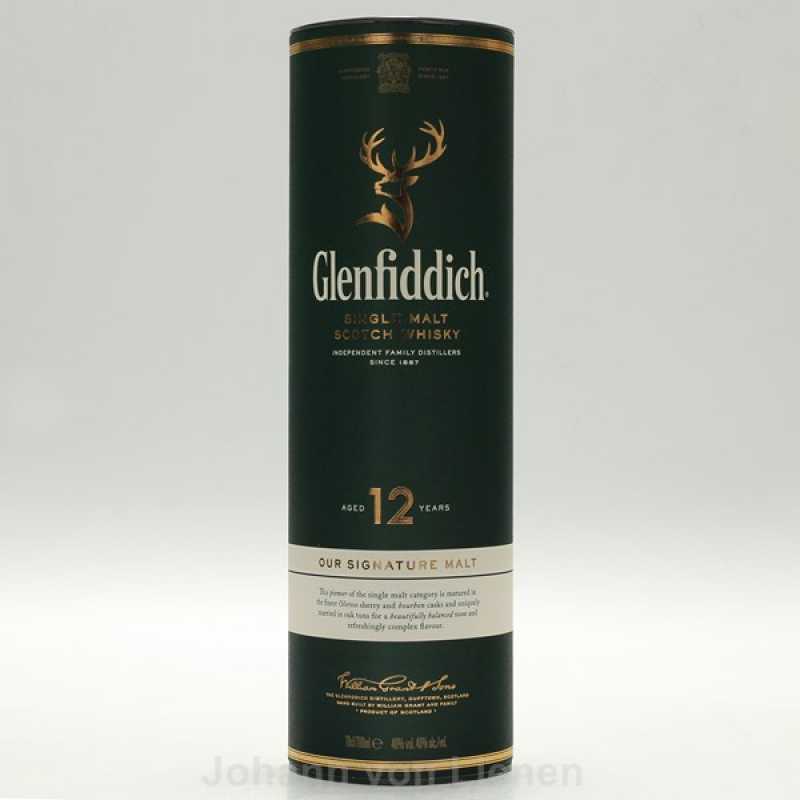 Glenfiddich 12 Jahre 0,7 L 40%vol Glenfiddich 12 Jahre 0,7 L 40%vol