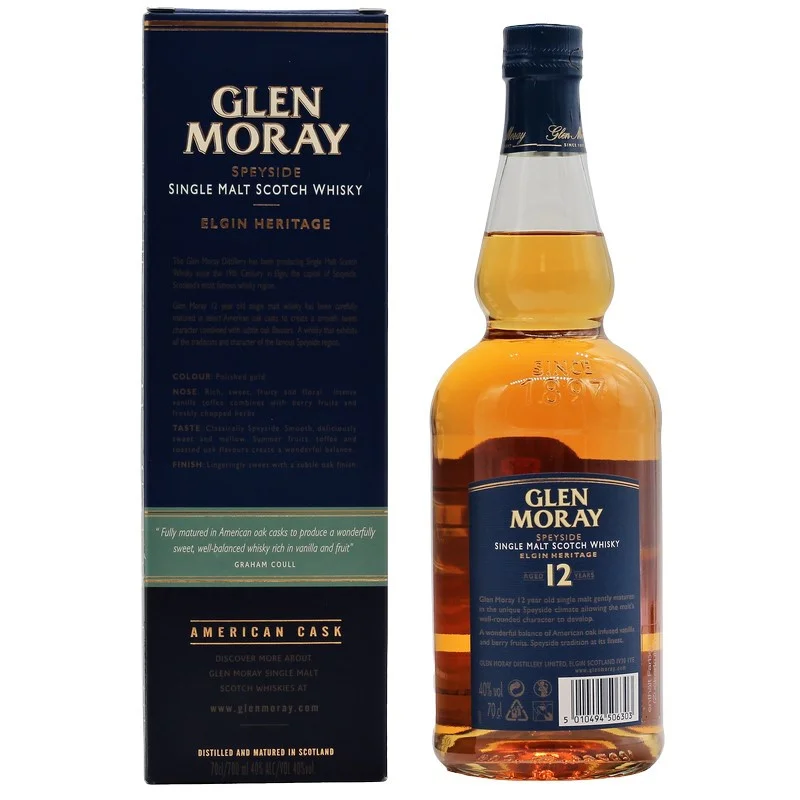 Glen Moray 12 Jahre Elgin Heritage 0,7 L 40%