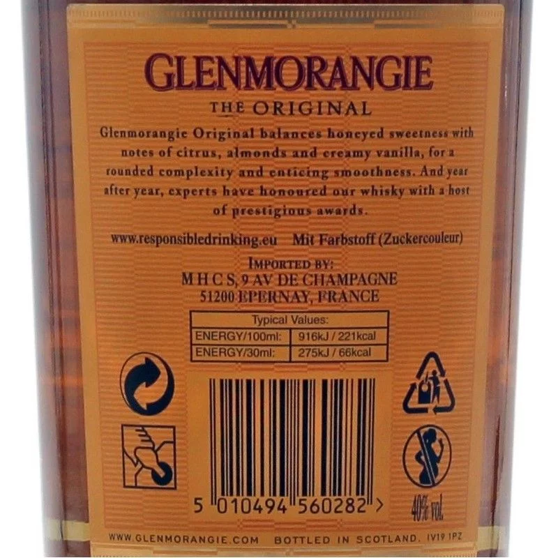 Glenmorangie Original 10 Jahre 0,7 L 40% vol