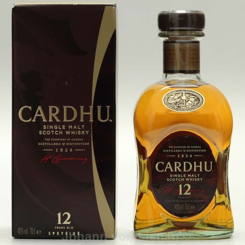 Cardhu 12 Jahre Years Old 0,7 Ltr. 40% Cardhu 12 Jahre Years Old 0,7 Ltr. 40%