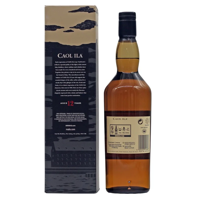 Caol Ila 12 Jahre 0,7 L 43% vol