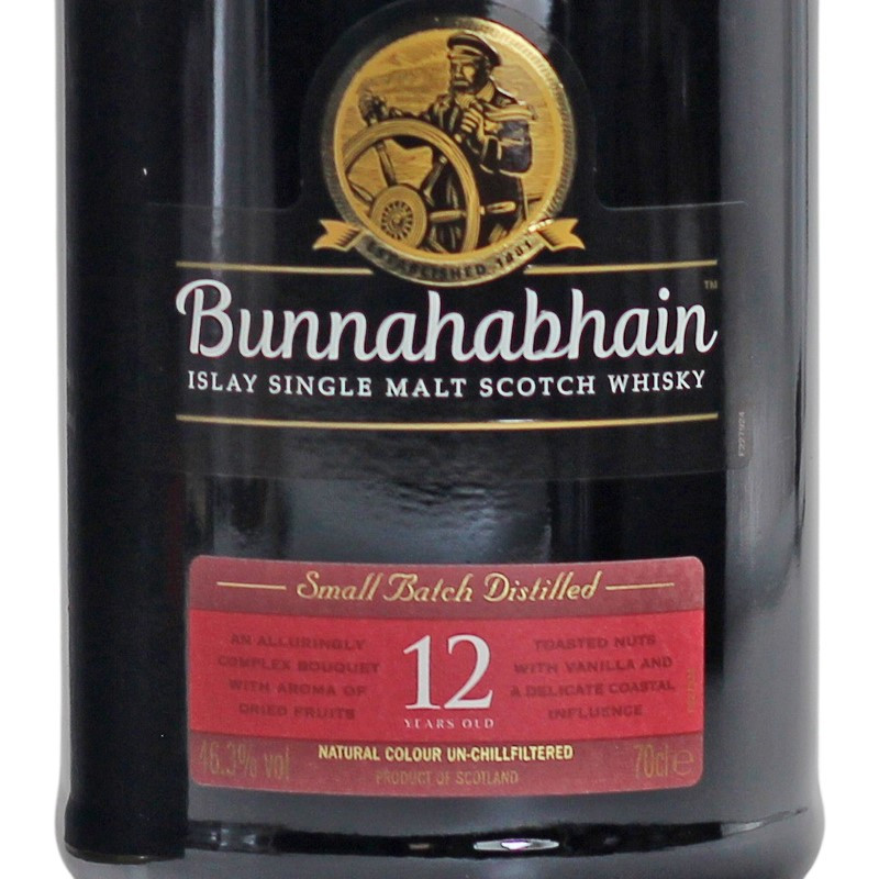 Bunnahabhain 12 Years Old 0,7 L 46,3% vol Bunnahabhain 12 Years Old 0,7 L 46,3% vol