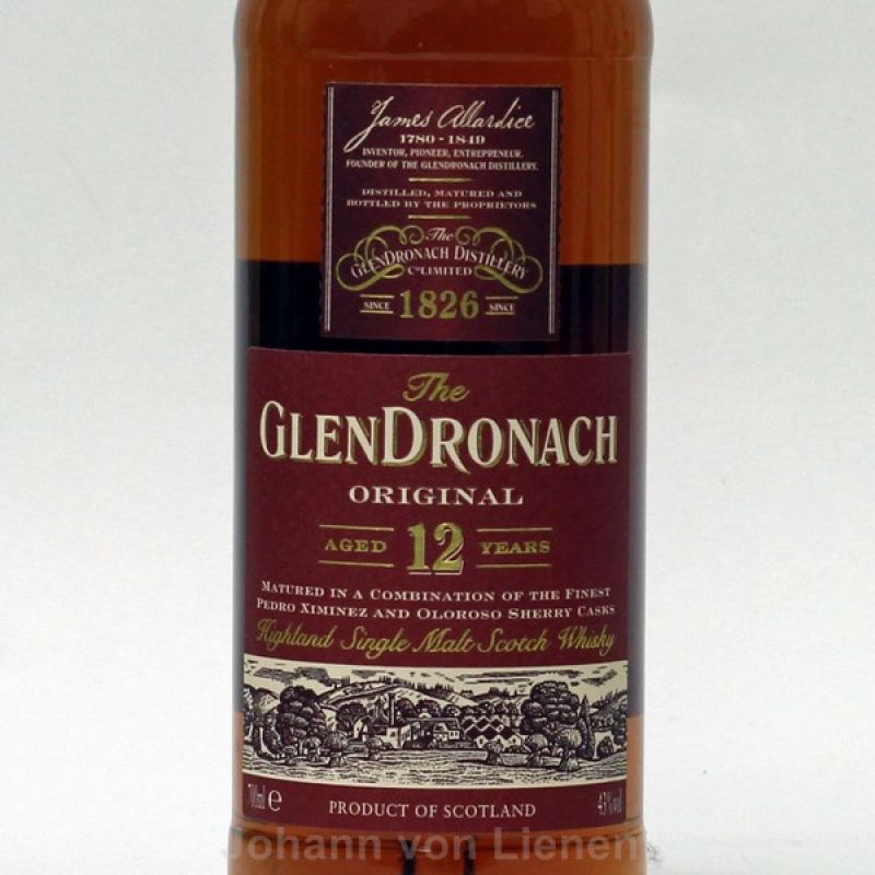 Glendronach 12 Jahre 0,7 L 43%vol Glendronach 12 Jahre 0,7 L 43%vol