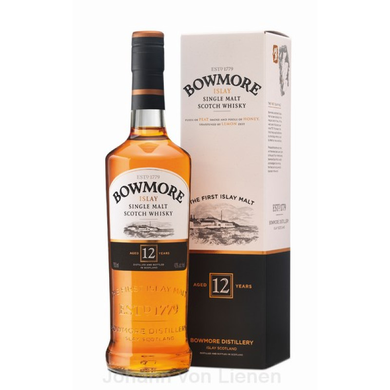 Bowmore 12 Jahre Years 0,7 Ltr. 40% Bowmore 12 Jahre Years 0,7 Ltr. 40%