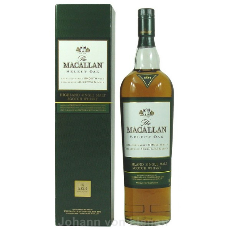 Macallan Select Oak 1824 1 L 40%vol Macallan Select Oak 1824 1 L 40%vol