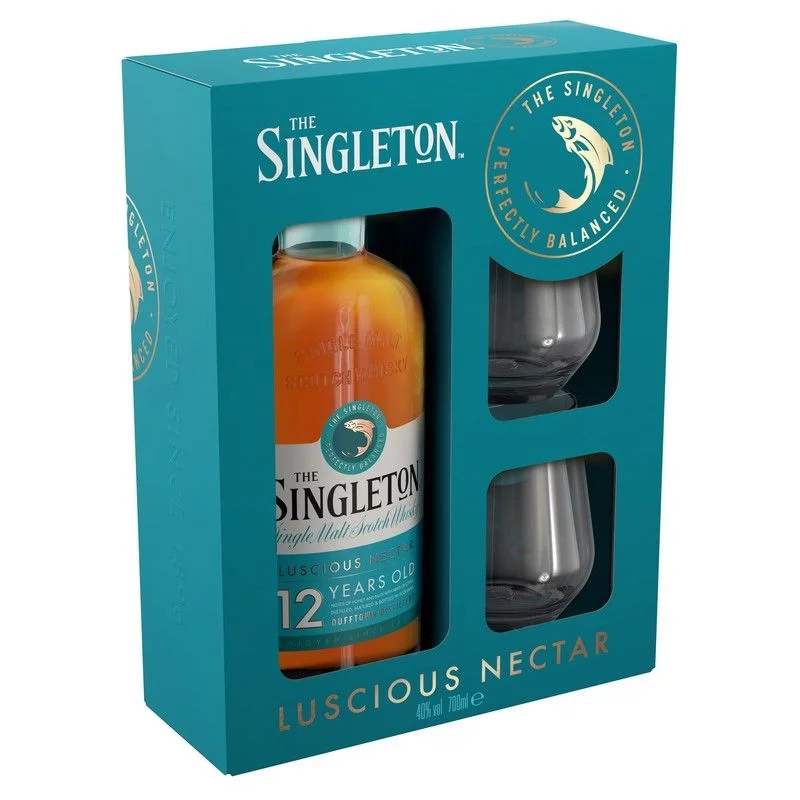The Singleton of Dufftown 12 Jahre Set mit 2 Gläsern 0,7 L 40%