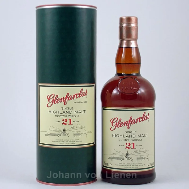 Glenfarclas 21 Years 0,7 Ltr 43% Glenfarclas 21 Years 0,7 Ltr 43%