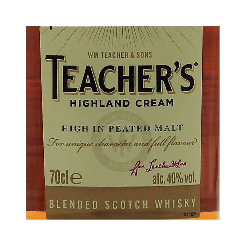 Teacher's Highland Cream Blended Scotch Whisky 0,7 L 40% vol