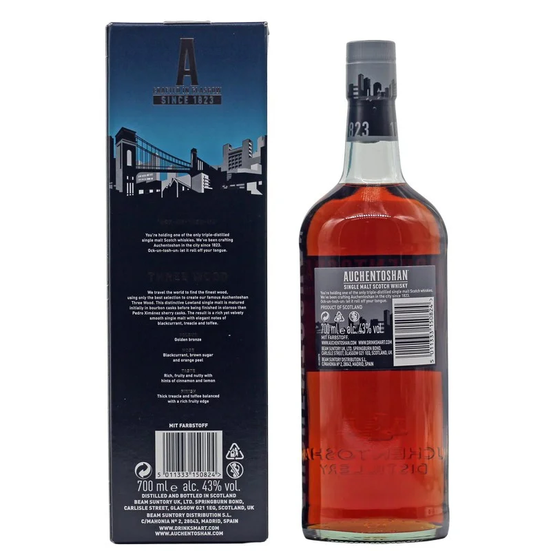 Auchentoshan Three Wood 0,7 L 43% vol