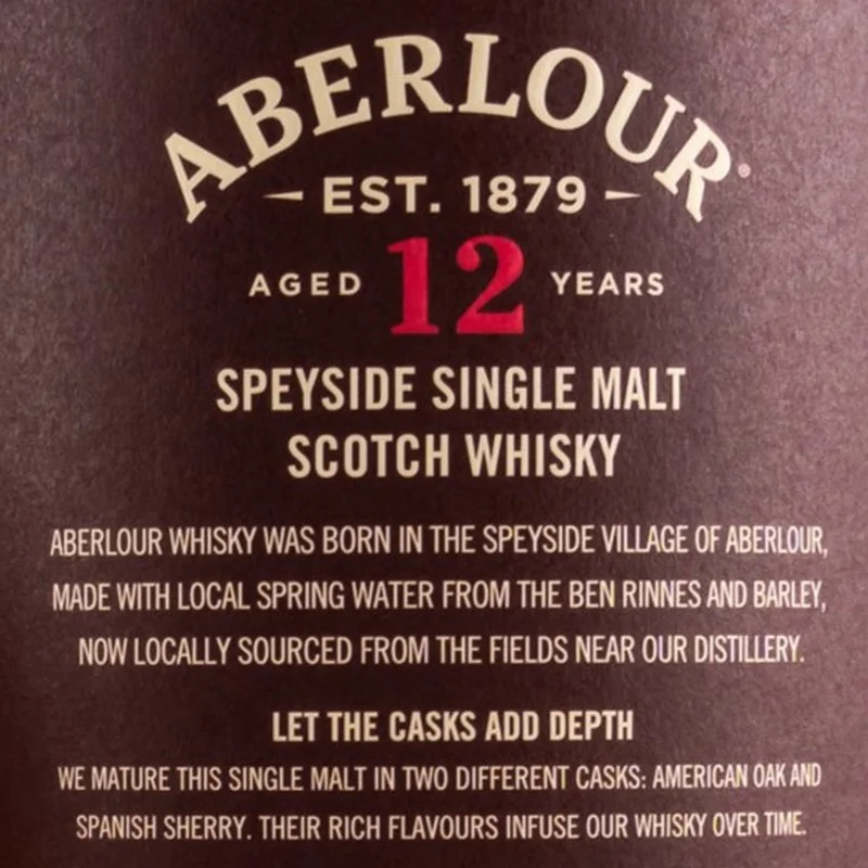 Aberlour 12 Jahre Double Cask 0,7 L 40% vol Aberlour 12 Jahre Double Cask 0,7 L 40% vol