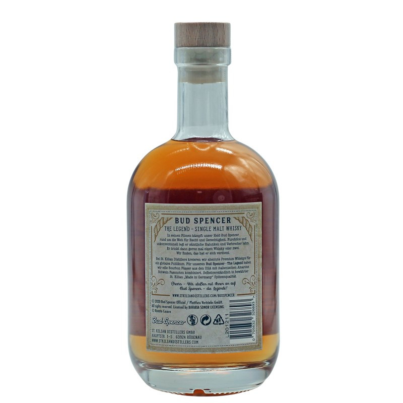 Bud Spencer The Legend Single Malt Whisky 0,7 L 46% vol Bud Spencer The Legend Single Malt Whisky 0,7 L 46% vol