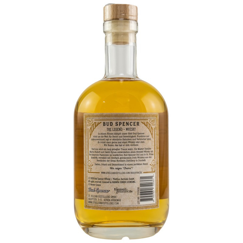 Bud Spencer The Legend Whisky Batch 02 0,7 L 46% vol Bud Spencer The Legend Whisky Batch 02 0,7 L 46% vol