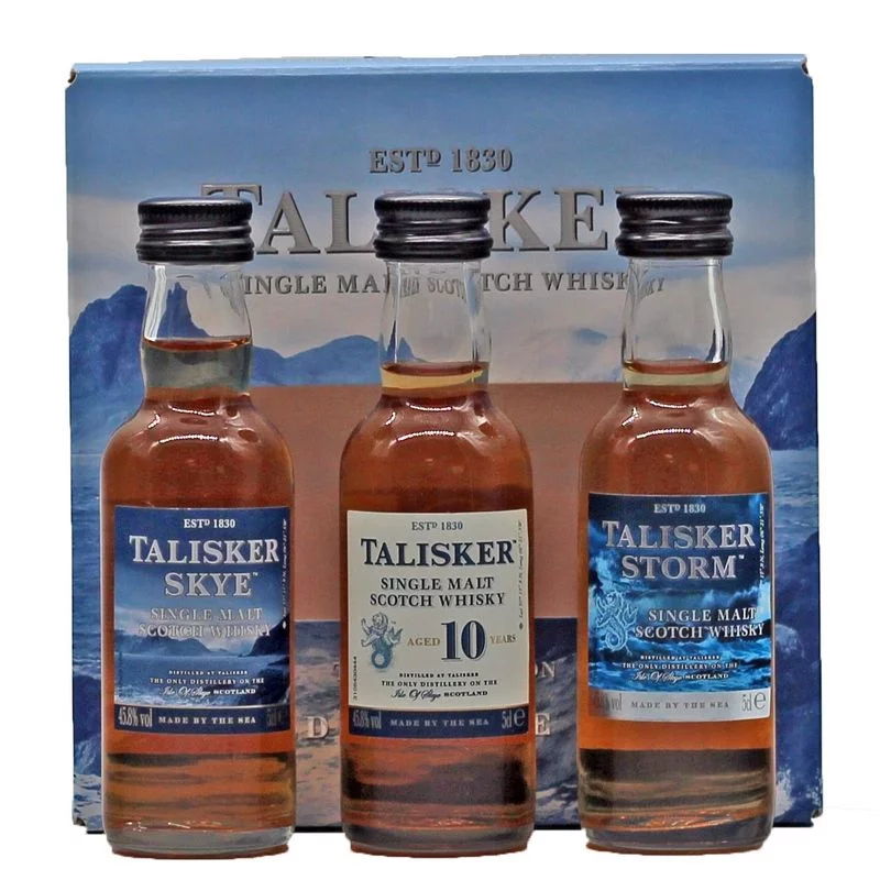 Talisker Miniaturen Collection 3 x 0,05 L 45,8% vol