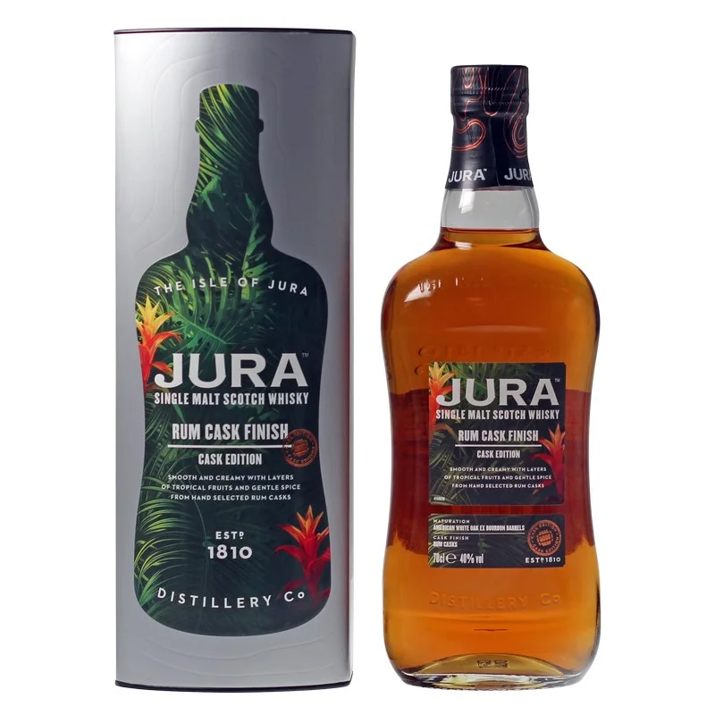 Jura Rum Cask Finish 0,7 L 40% vol Jura Rum Cask Finish 0,7 L 40% vol