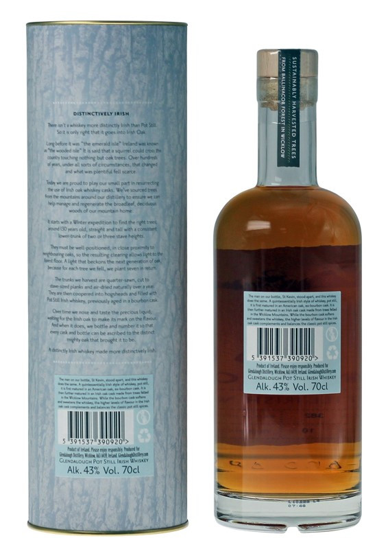 Glendalough Pot Still Irish Whiskey 0,7 L 43% vol Glendalough Pot Still Irish Whiskey 0,7 L 43% vol