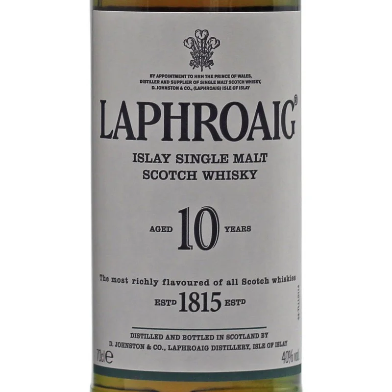 Laphroaig Whisky 10 Jahre 0,7 L 40% vol Laphroaig Whisky 10 Jahre 0,7 L 40% vol