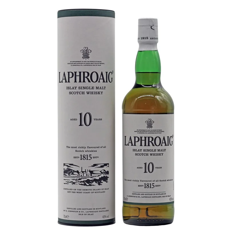 Laphroaig Whisky 10 Jahre 0,7 L 40% vol Laphroaig Whisky 10 Jahre 0,7 L 40% vol