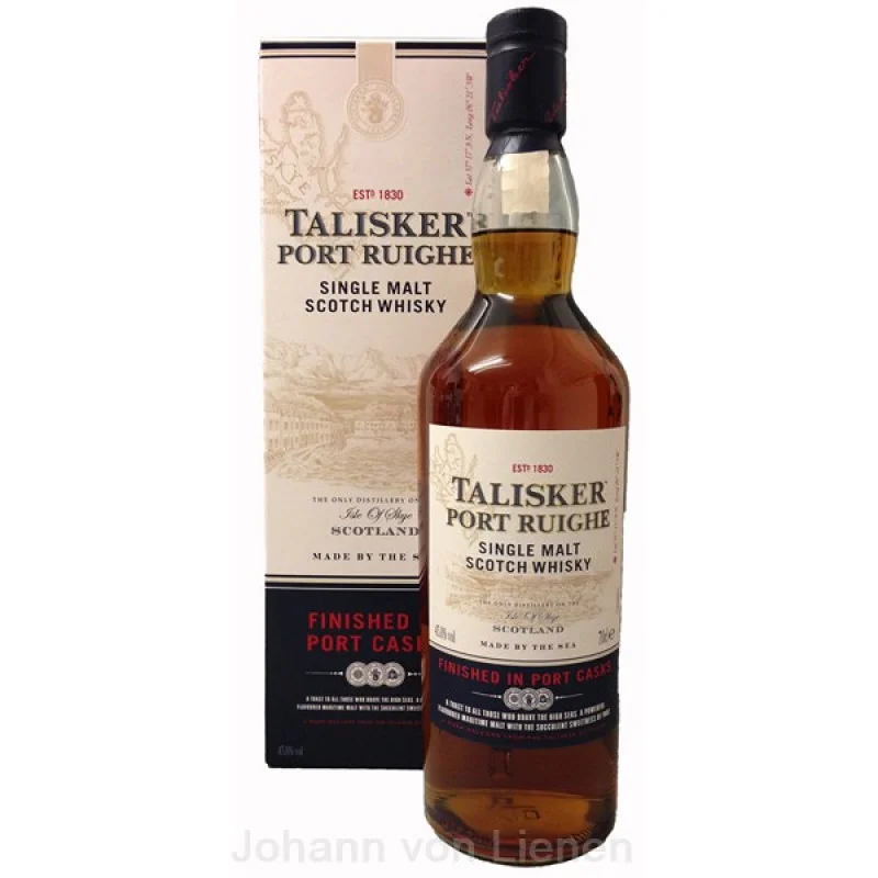 Talisker Port Ruighe 0,7 L 45,8%vol. Talisker Port Ruighe 0,7 L 45,8%vol.