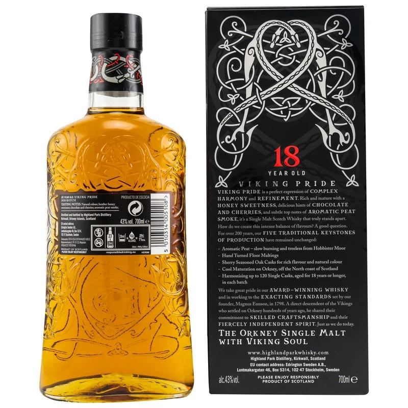Highland Park 18 Years 0,7 L 43%vol Highland Park 18 Years 0,7 L 43%vol