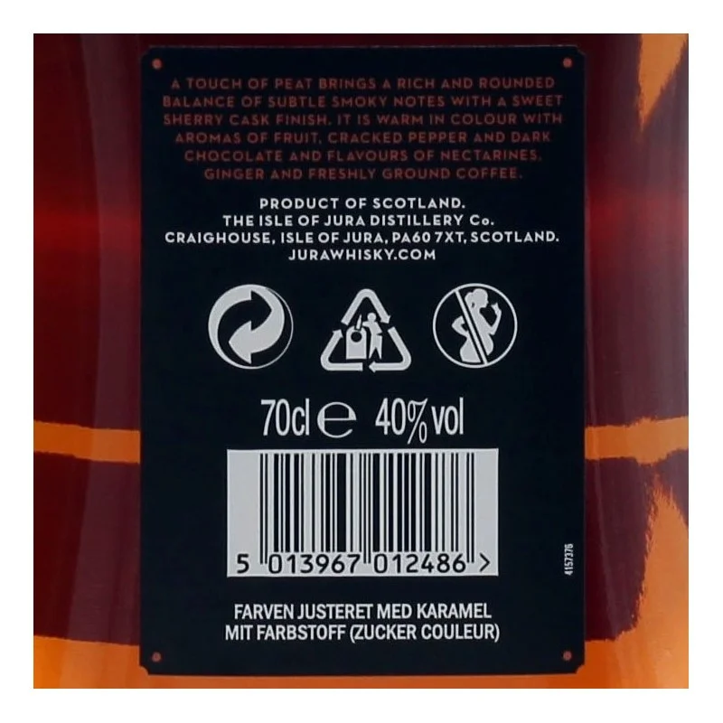 Isle of Jura 10 Jahre 0,7 L 40%vol Isle of Jura 10 Jahre 0,7 L 40%vol