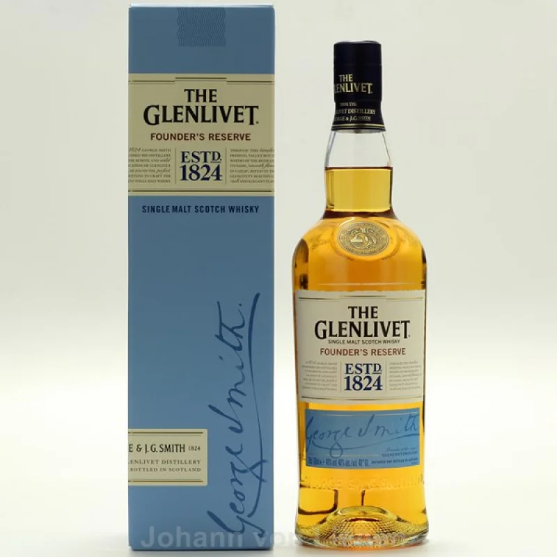 The Glenlivet Founders Reserve 0,7 L 40%vol The Glenlivet Founders Reserve 0,7 L 40%vol