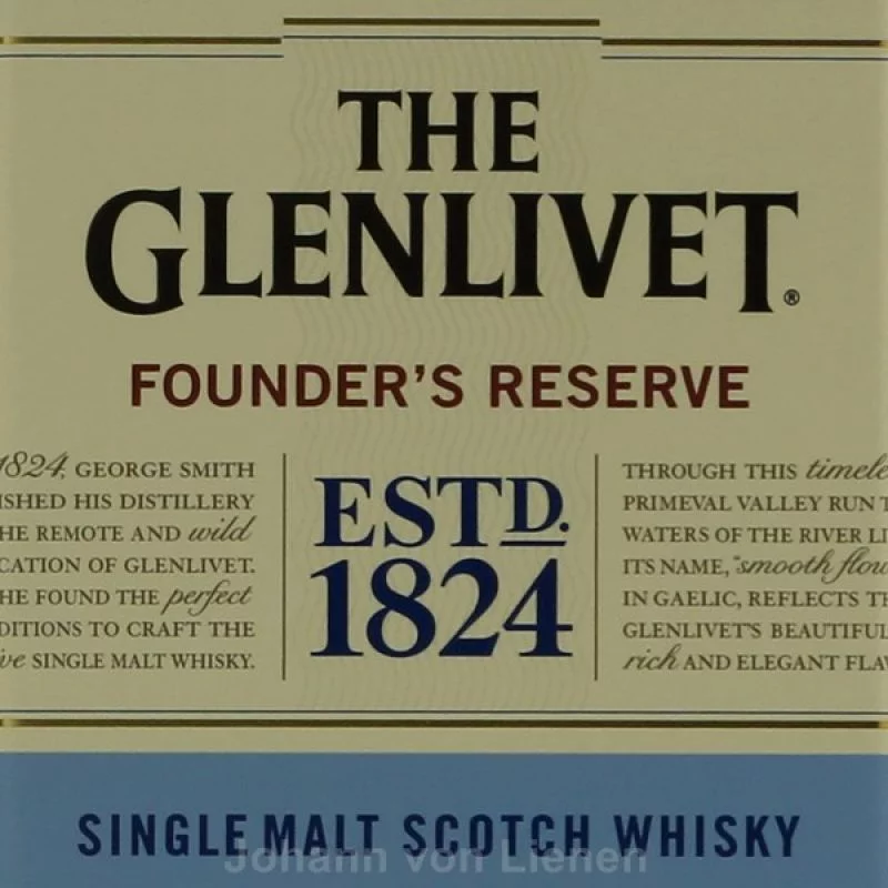 The Glenlivet Founders Reserve 0,7 L 40%vol