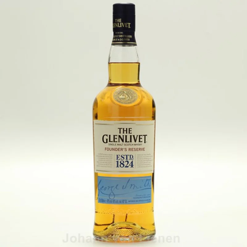The Glenlivet Founders Reserve 0,7 L 40%vol The Glenlivet Founders Reserve 0,7 L 40%vol
