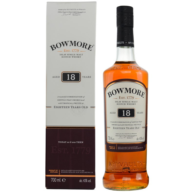 Bowmore 18 Jahre 0,7 L 43%vol