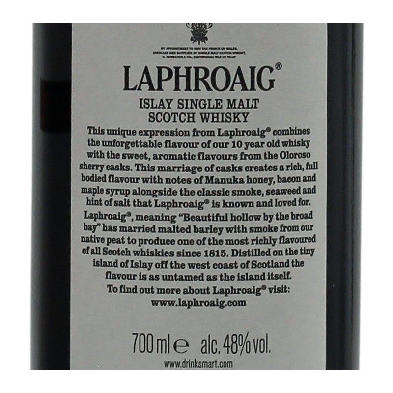 Laphroaig 10 Jahre Sherry Oak Finish 0,7 L 48% vol Laphroaig 10 Jahre Sherry Oak Finish 0,7 L 48% vol