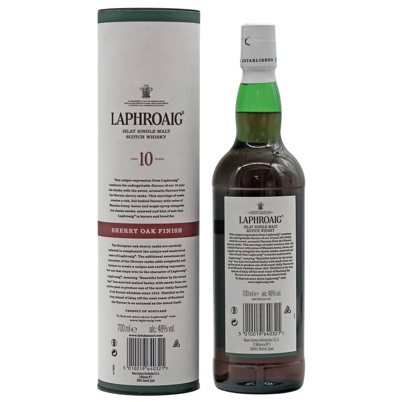 Laphroaig 10 Jahre Sherry Oak Finish 0,7 L 48% vol