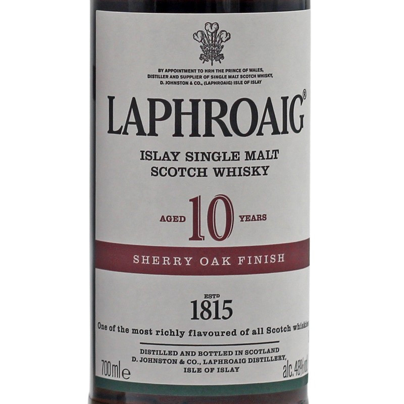 Laphroaig 10 Jahre Sherry Oak Finish 0,7 L 48% vol Laphroaig 10 Jahre Sherry Oak Finish 0,7 L 48% vol