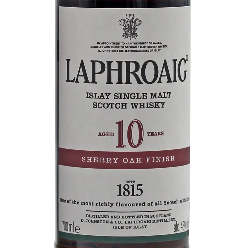 Laphroaig 10 Jahre Sherry Oak Finish 0,7 L 48% vol Laphroaig 10 Jahre Sherry Oak Finish 0,7 L 48% vol