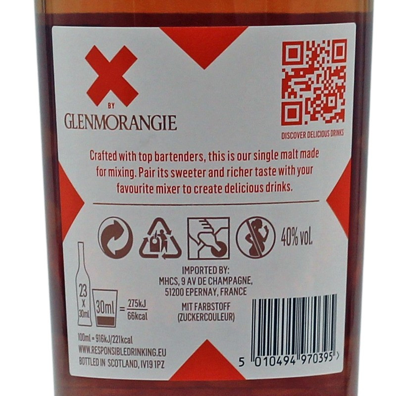 Glenmorangie X Single Malt Scotch Whisky 0,7 L 40% vol Glenmorangie X Single Malt Scotch Whisky 0,7 L 40% vol