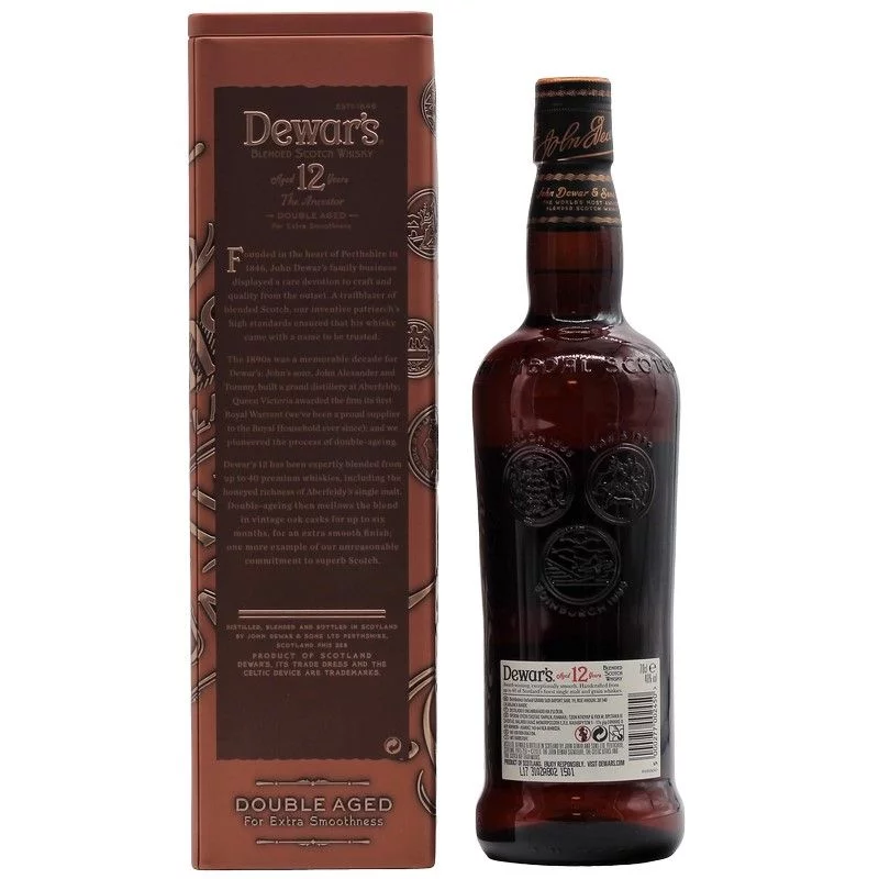 Dewars 12 Years Double Aged 0,7 L 40%vol