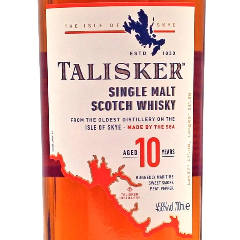 Talisker 10 Years Old 0,7 L 45,8% vol Talisker 10 Years Old 0,7 L 45,8% vol