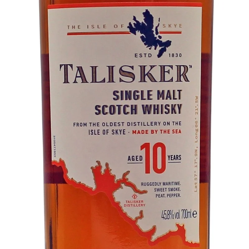 Talisker 10 Years Old 0,7 L 45,8% vol Talisker 10 Years Old 0,7 L 45,8% vol