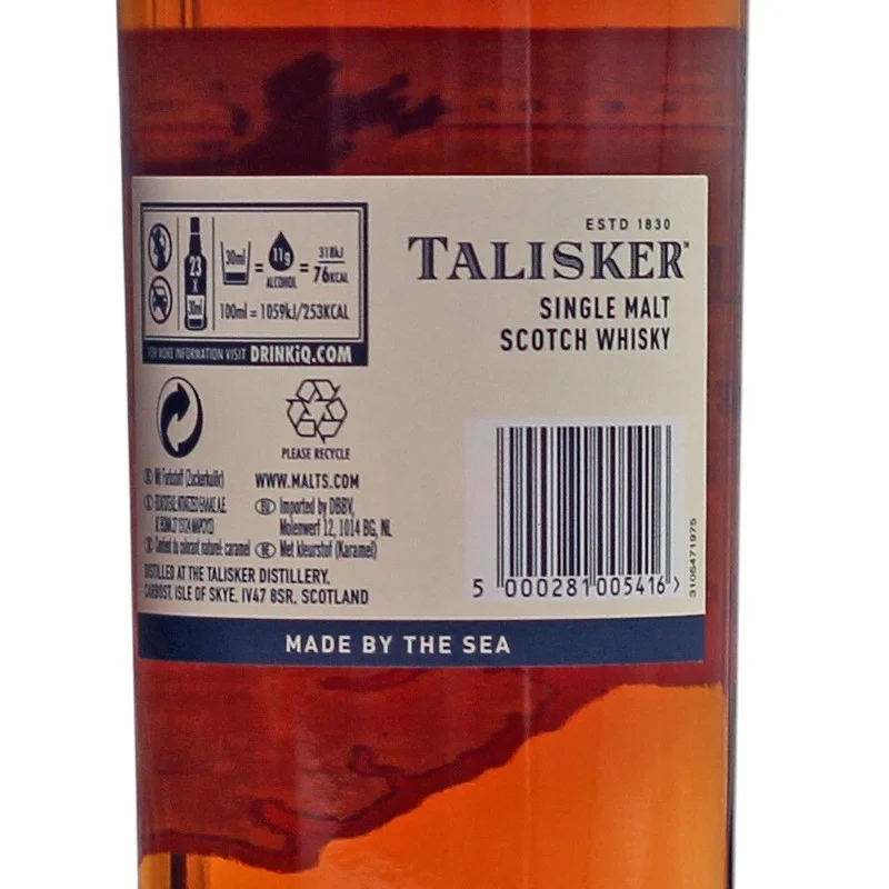 Talisker 10 Years Old 0,7 L 45,8% vol